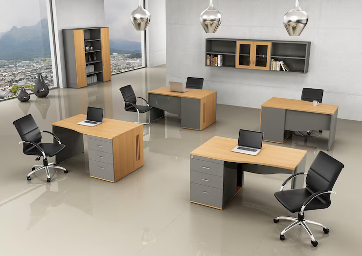 Corporate office furniture space elegance interior design