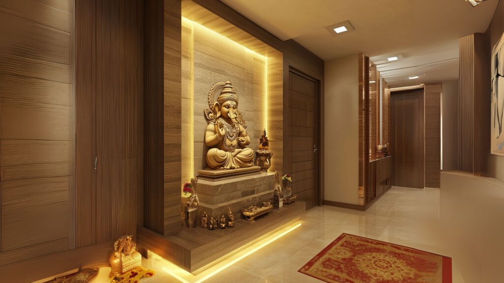 Pooja Room Interior Design