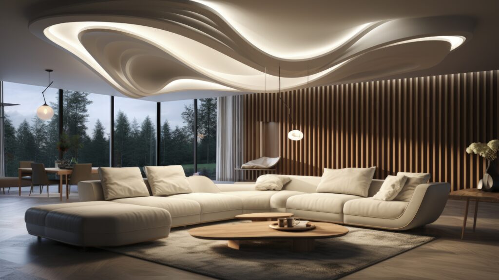 false ceiling designs for living room